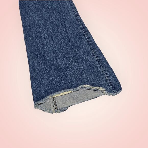 Edwin Jeans Chrissy Rumour Wide Flare Mid-Rise Denim Size 24 NWT Women - Picture 7 of 12